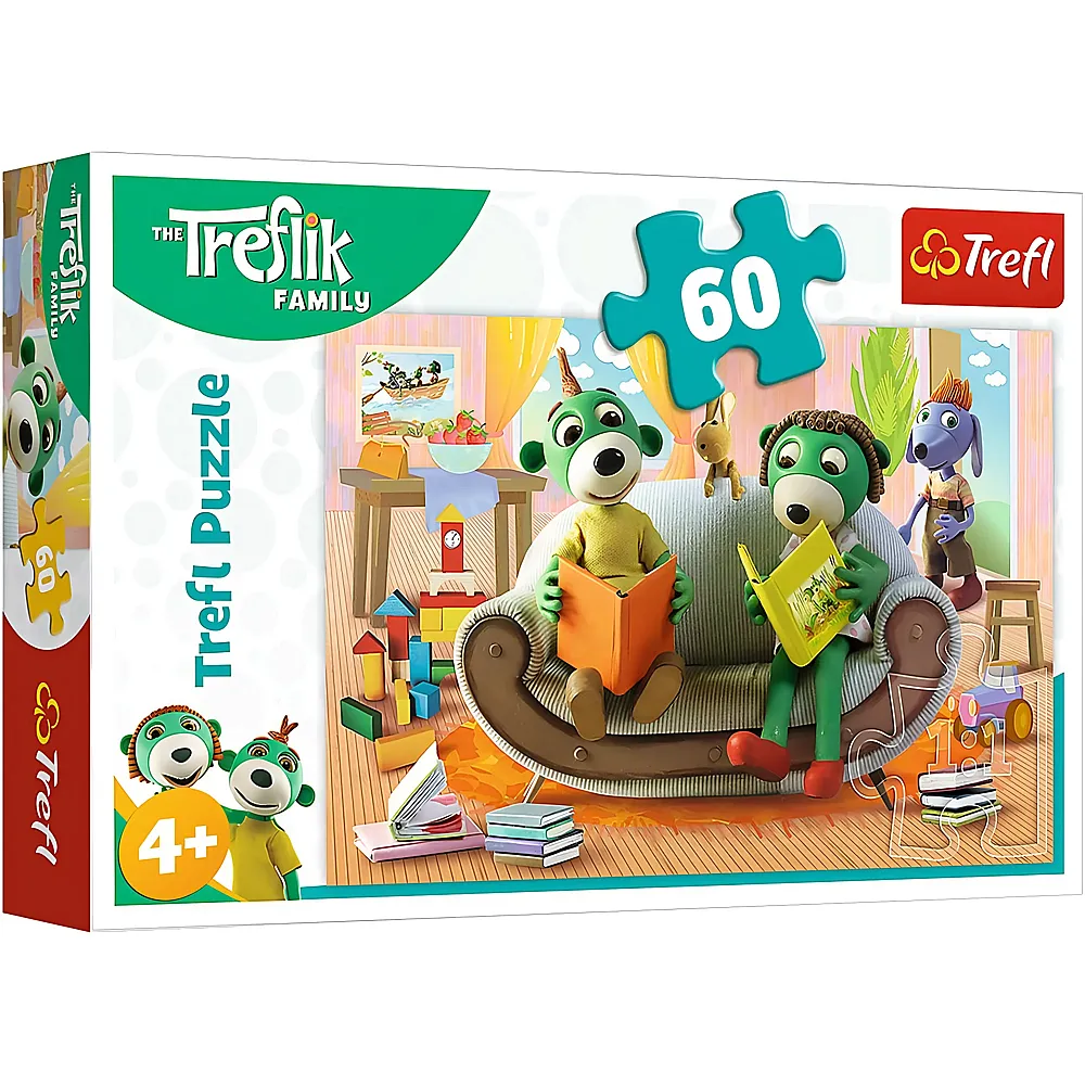 Trefl Puzzle Treflikow - 60 Teile - Puzzle 10-104 Teile