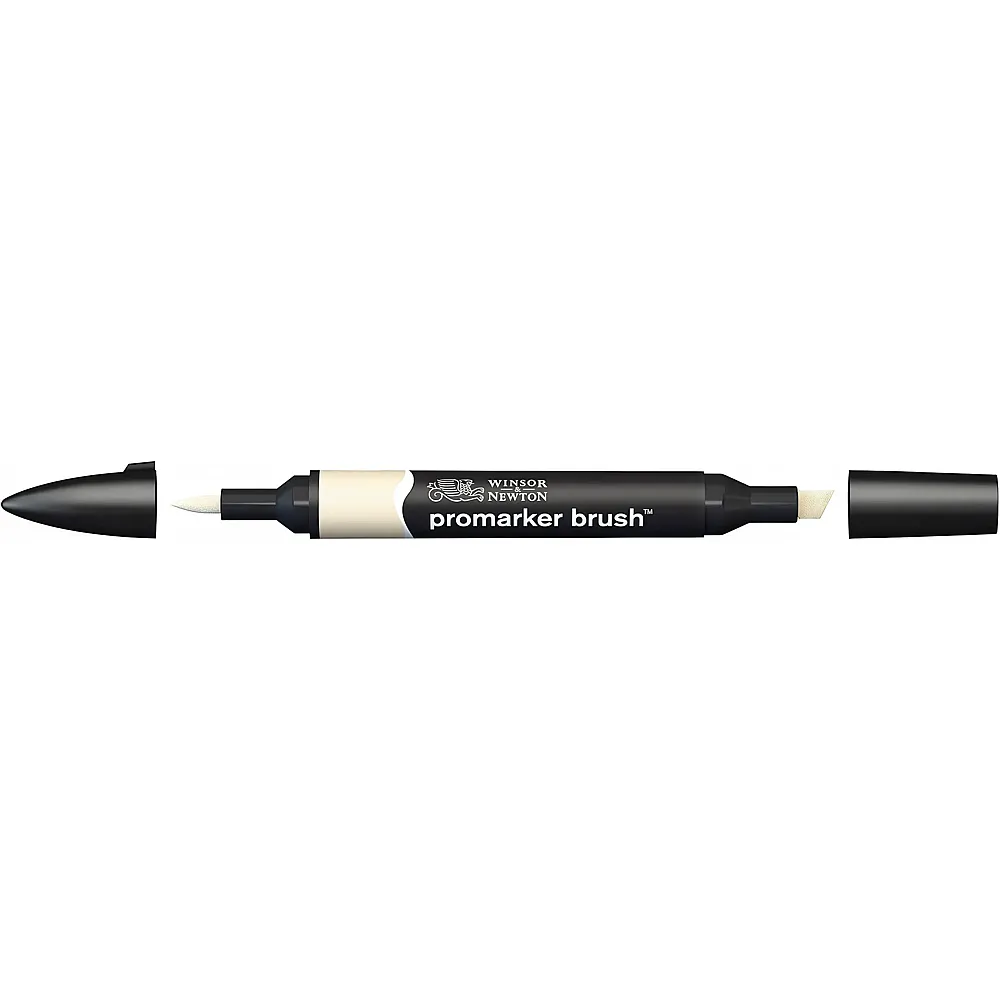 meinspielzeug - Winsor & Newton Promarker Brush mit 2 Spitzen Champagner | Farbe & Kreide