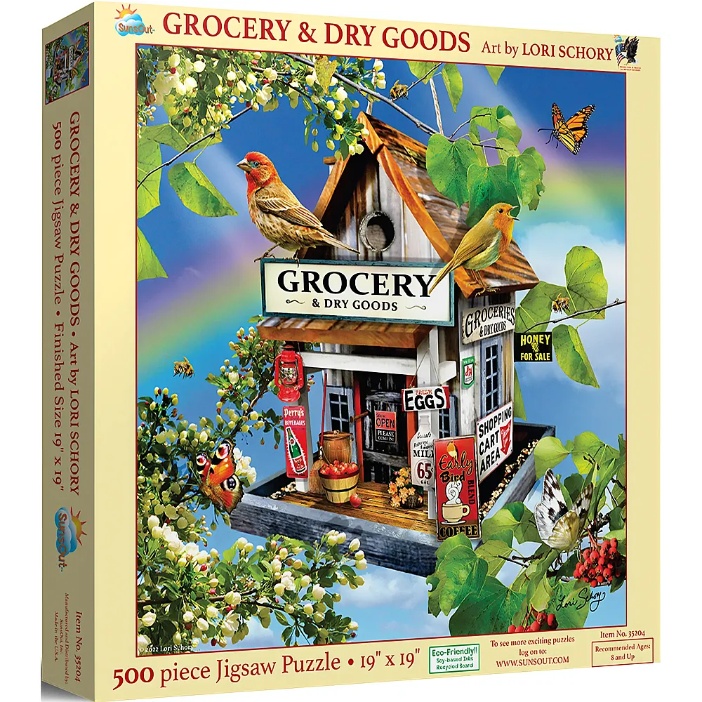 SunsOut Puzzle Lori Schory Grocery and Dry Goods - 500 Teile