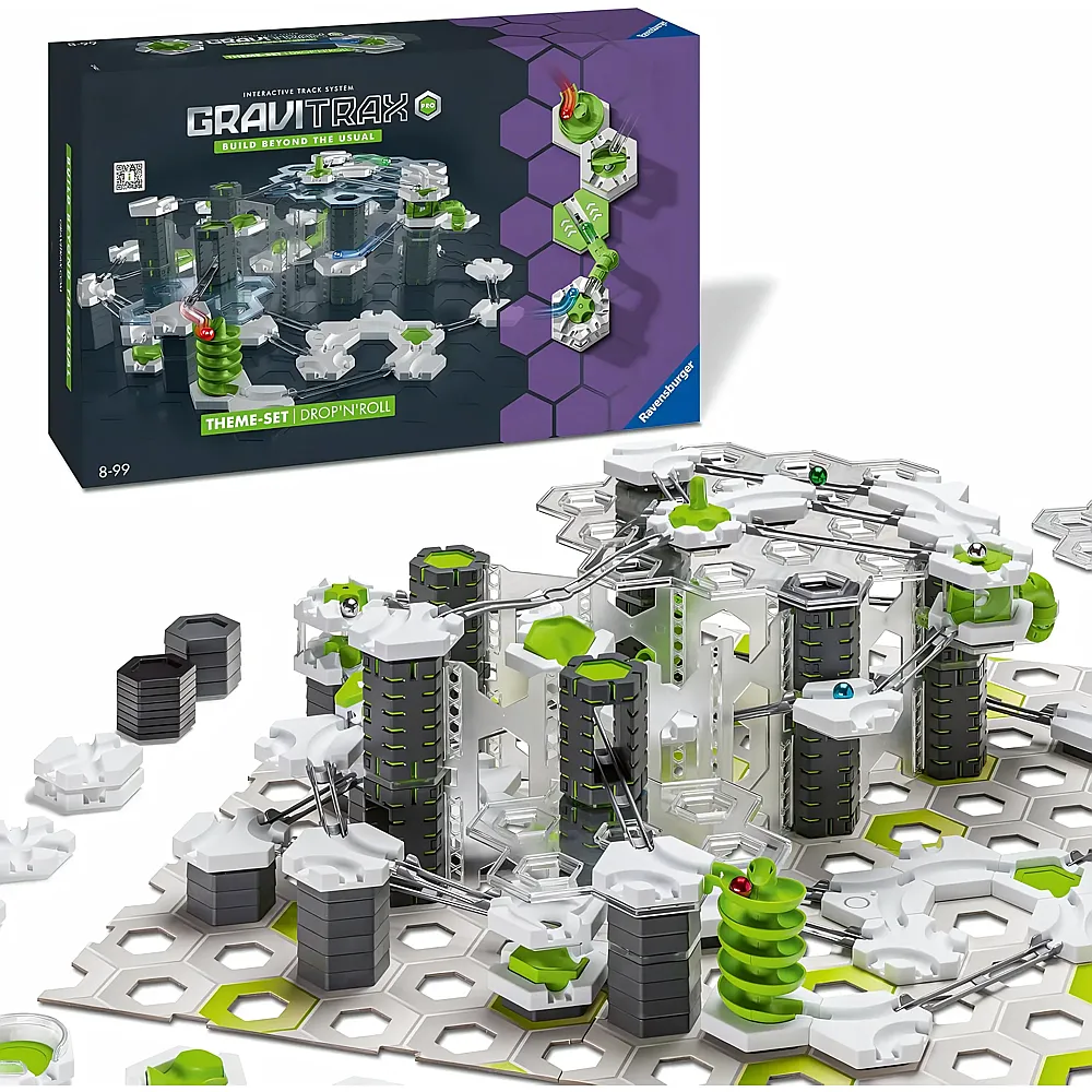 Ravensburger GraviTrax Pro Starter-Set Drop'n'Roll