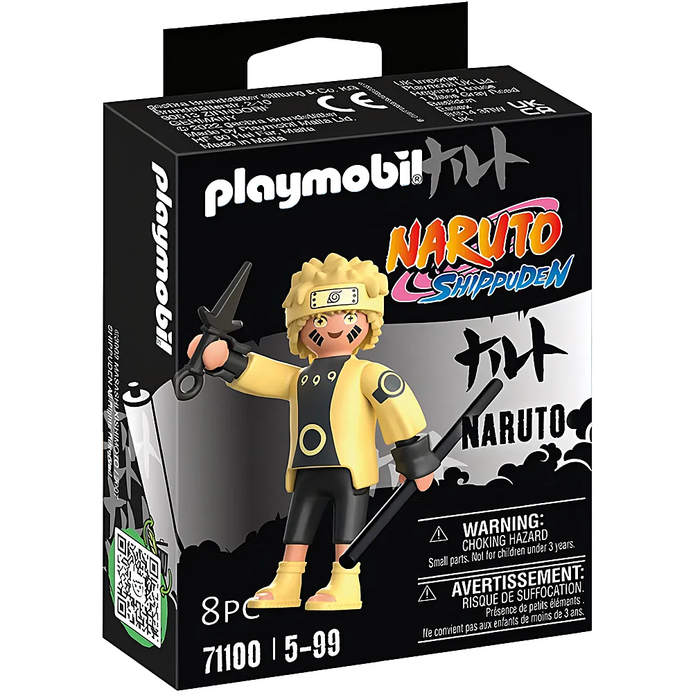 PLAYMOBIL Naruto Shippuden Naruto Rikudou Sennin Mode 71100