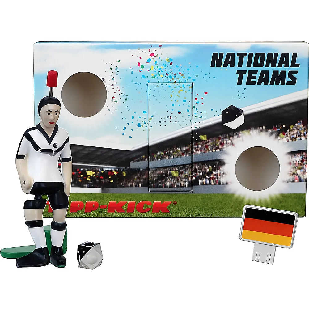 Tipp-Kick Nationalmannschaft Star-Kicker Deutschland mit Soundchip | Kicker & Tischfussball