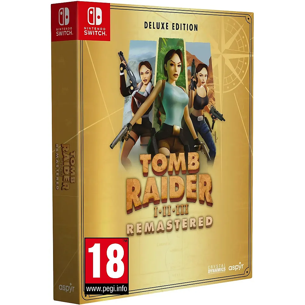 Aspyr Switch Tomb Raider 1-3 Remastered - Deluxe Edition - Deutsch