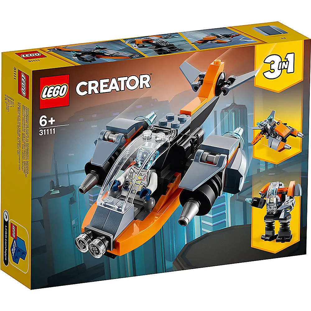 LEGO Creator Cyber-Drohne 31111