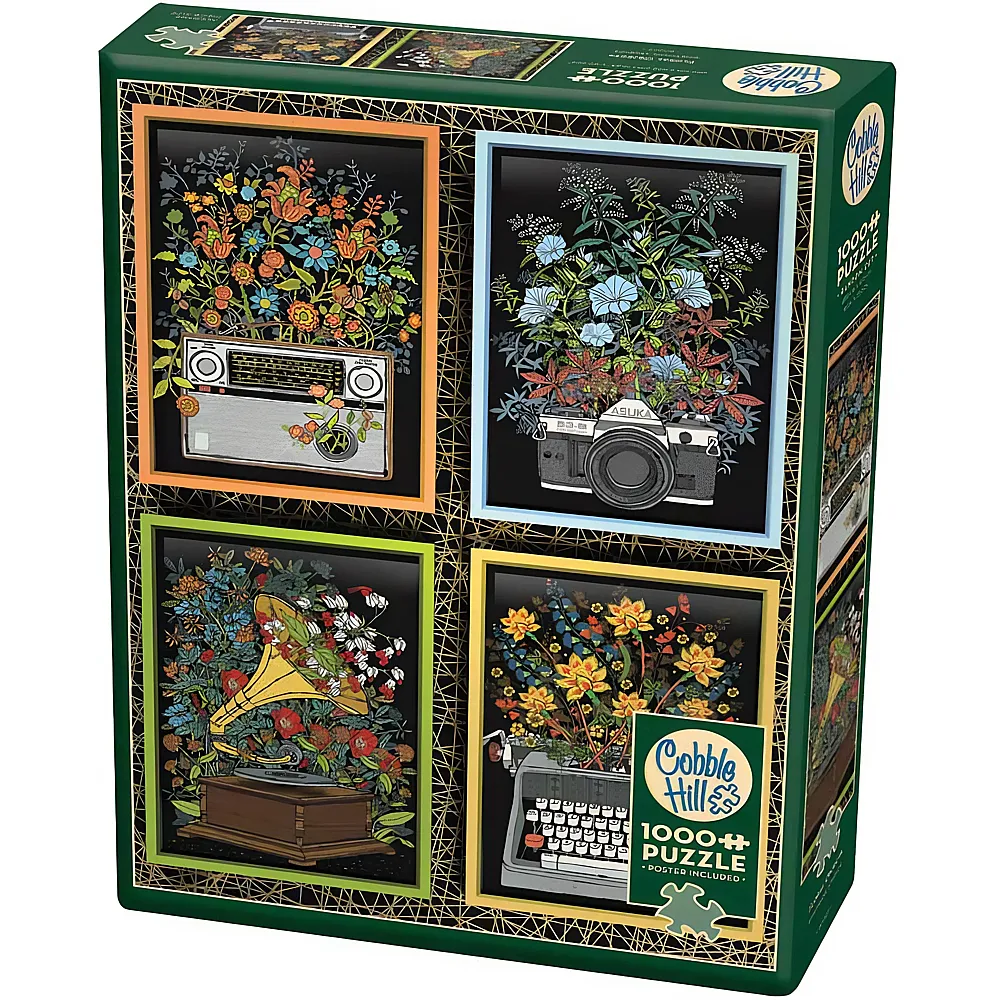 Cobble Hill Puzzle Floral Objects 1000Teile