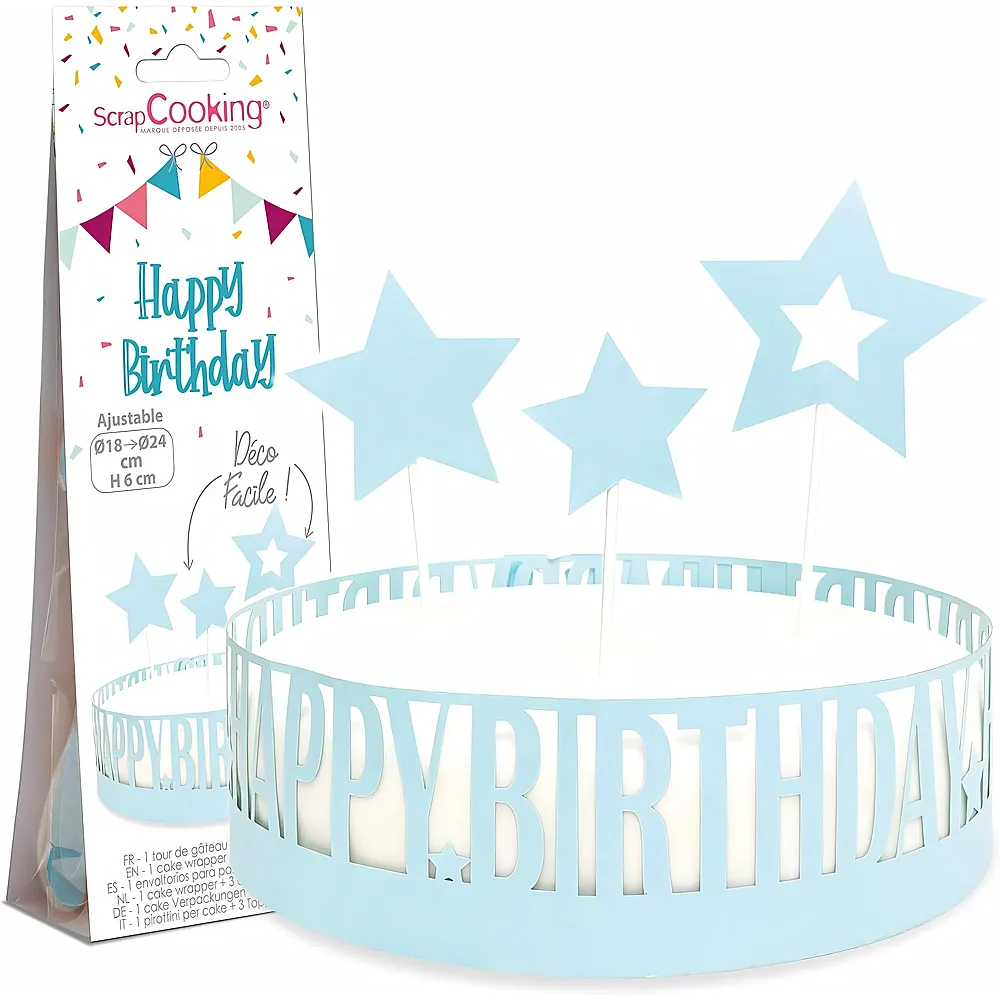 ScrapCooking Tortendekoration Happy Birthday | Backen & Dekorieren