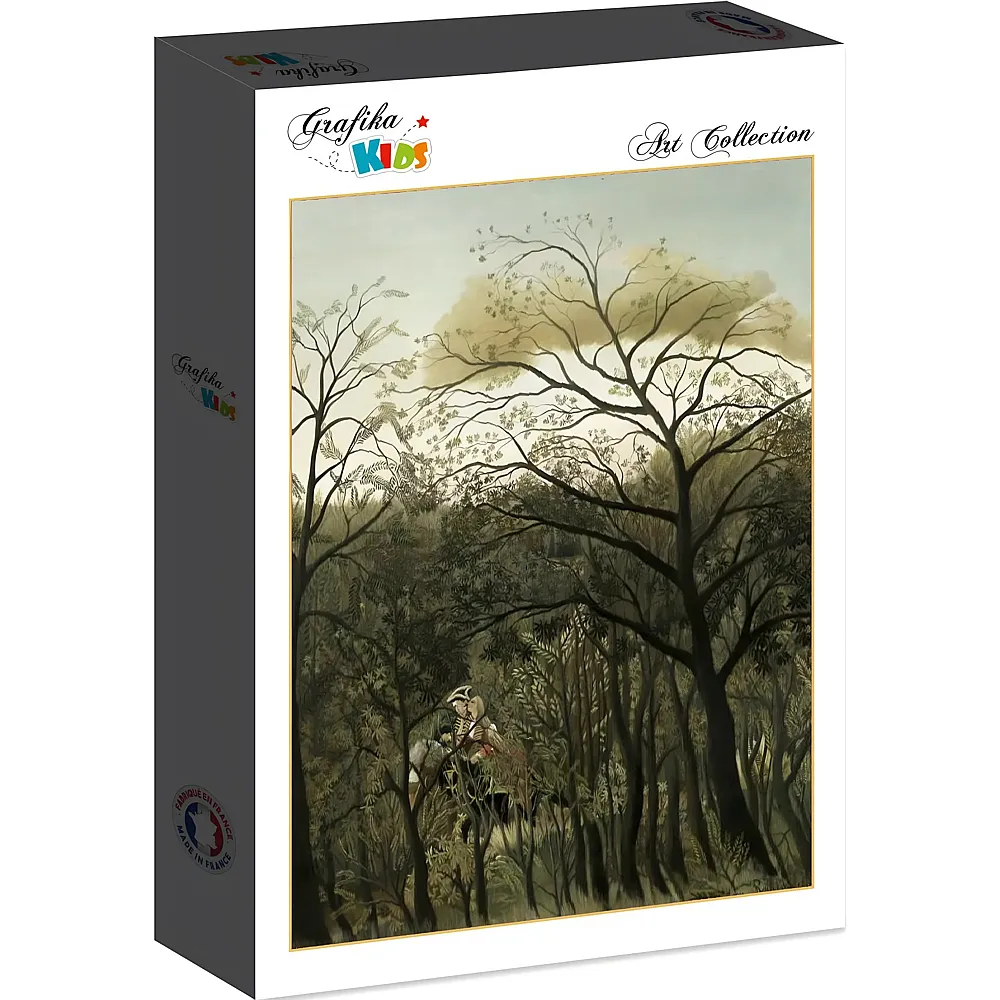 Grafika Puzzle Art Collection Henri Rousseau Grafika Kids Rendezvous in the Forest, 1889 - 12 Teile