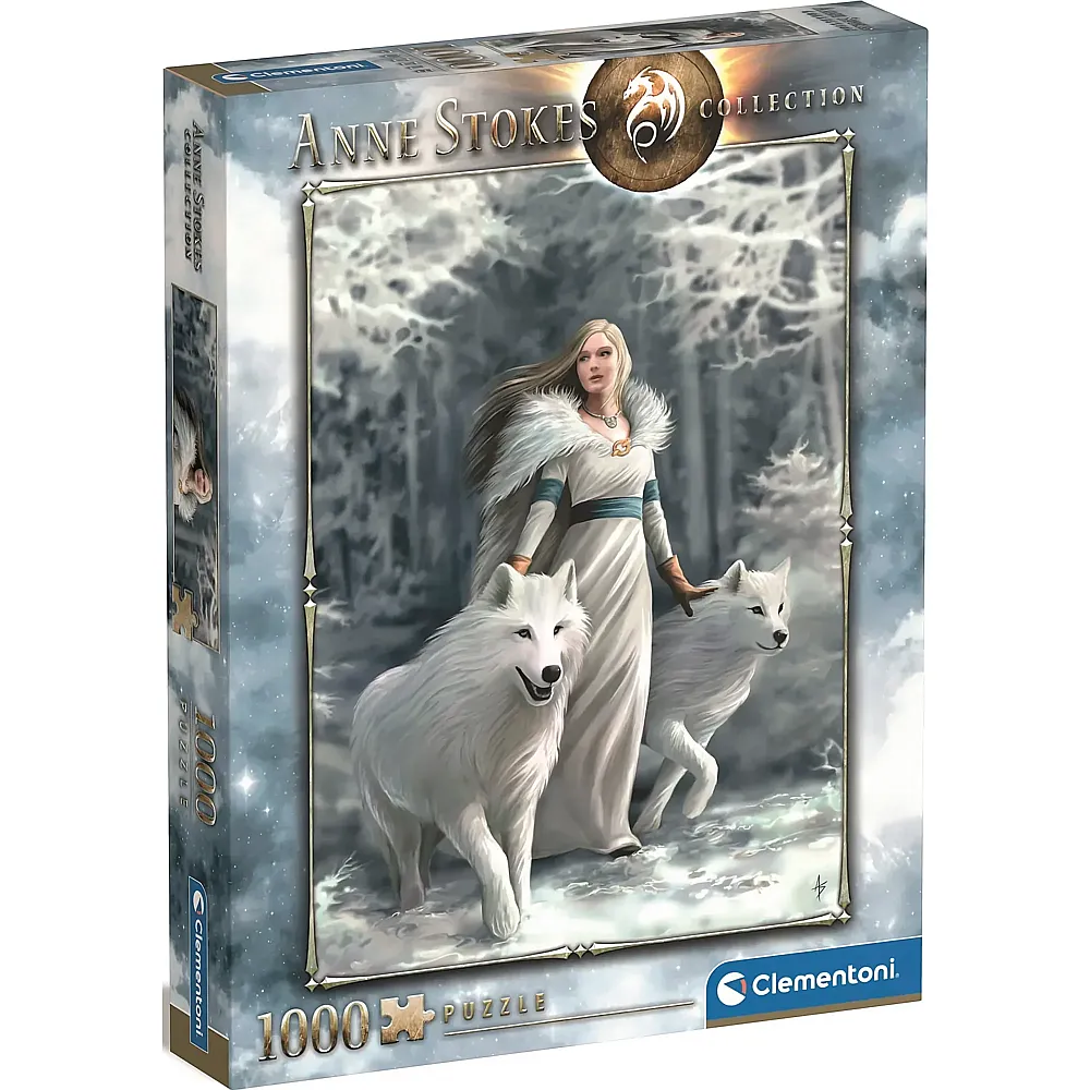 Clementoni Puzzle Anne Stokes Winterw�chterinnen 1000Teile