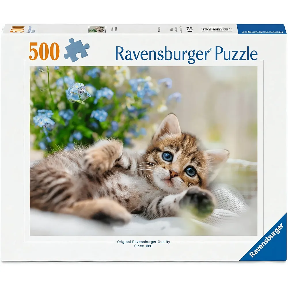 meinspielzeug - Ravensburger Puzzle S�sses K�tzchen 500Teile | Puzzle 500 Teile