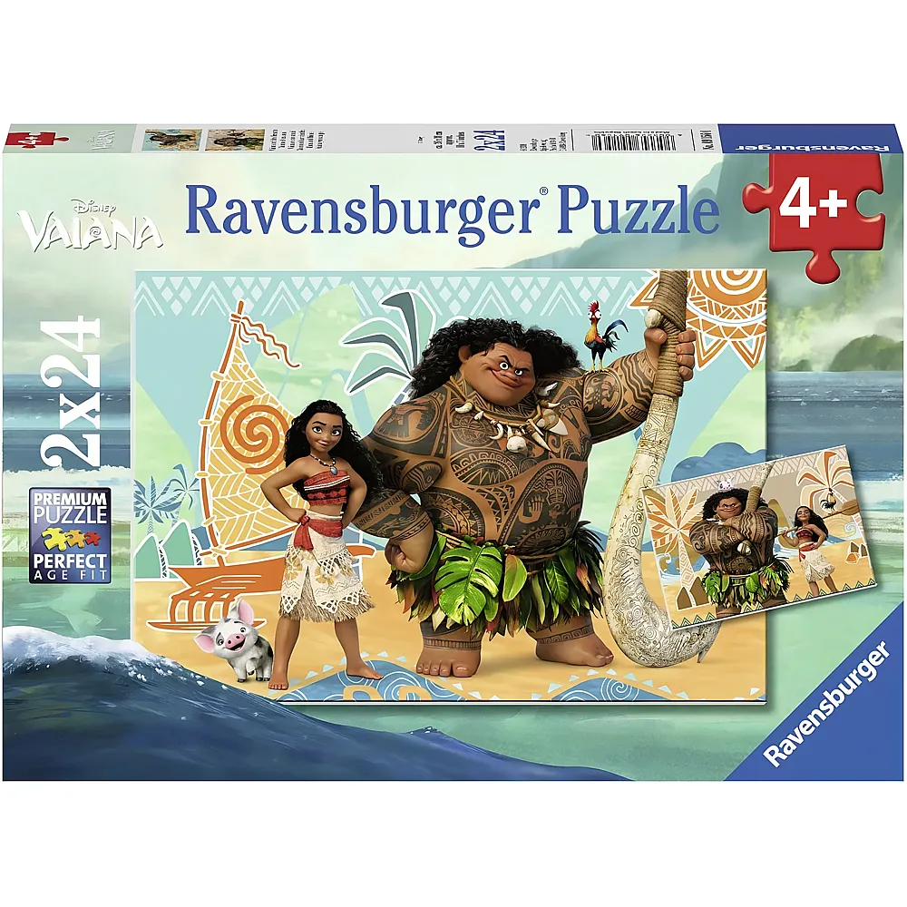 Ravensburger Puzzle Disney Princess Vaiana - 24 Teile