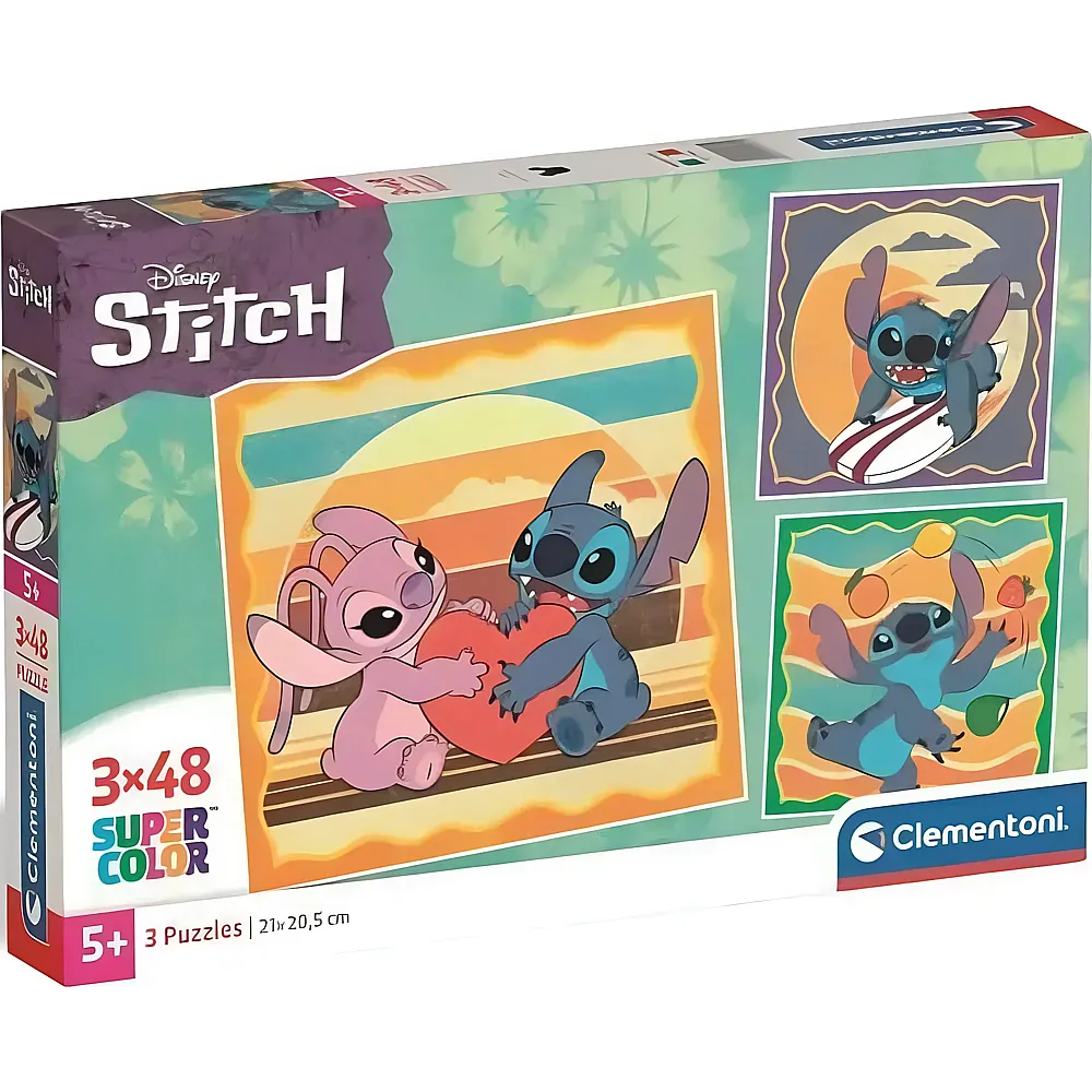 Clementoni Puzzle Lilo & Stitch Stitch - 48 Teile