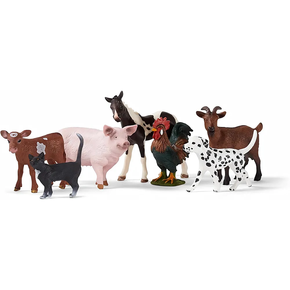 Schleich Farm World Farm Animals Set - 7 Pieces