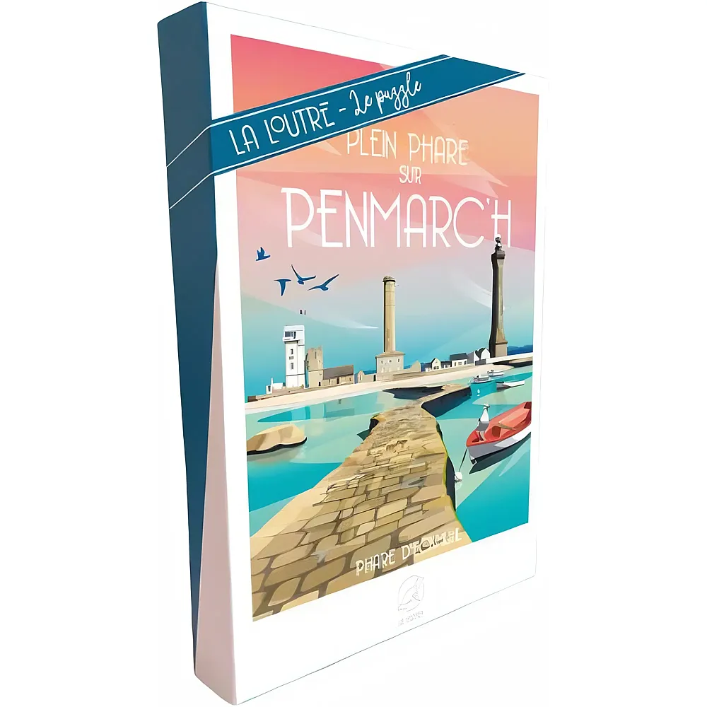 La Loutre Puzzle Plein Phare sur Penmarc'h - Phare d'Eckm�hl - 1000 Teile
