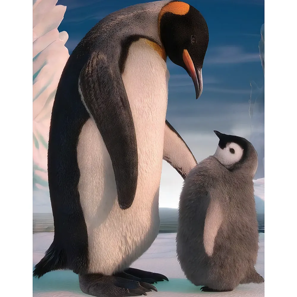 LiveLife 3D 3D Spiralheft Pinguin 10.5 x 14cm - Suche