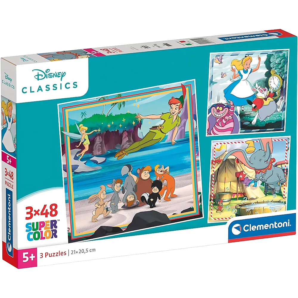 Clementoni Puzzle Supercolor Disney Classics - 48 Teile