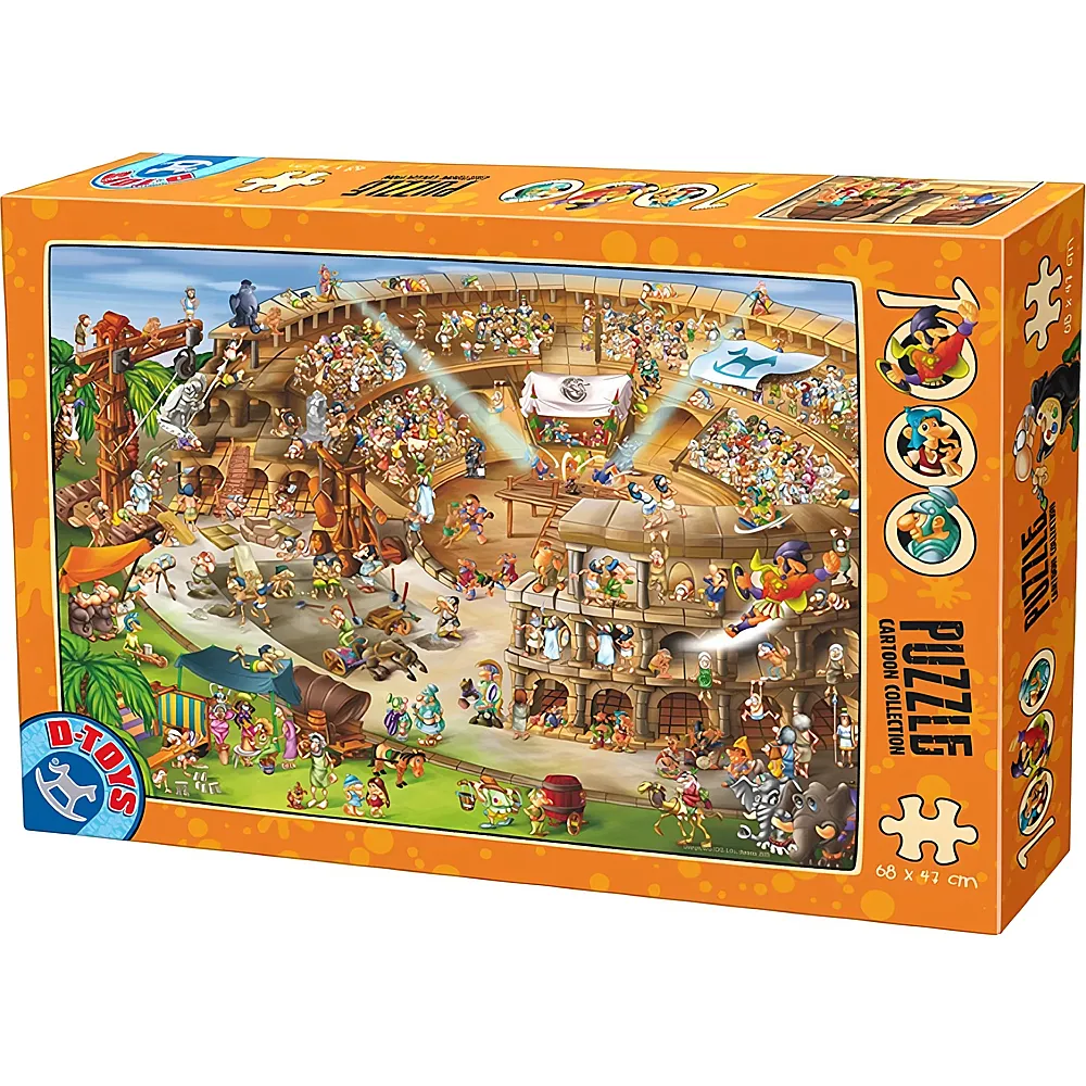 DToys Puzzle Cartoon Collection Kolosseum - 1000 Teile