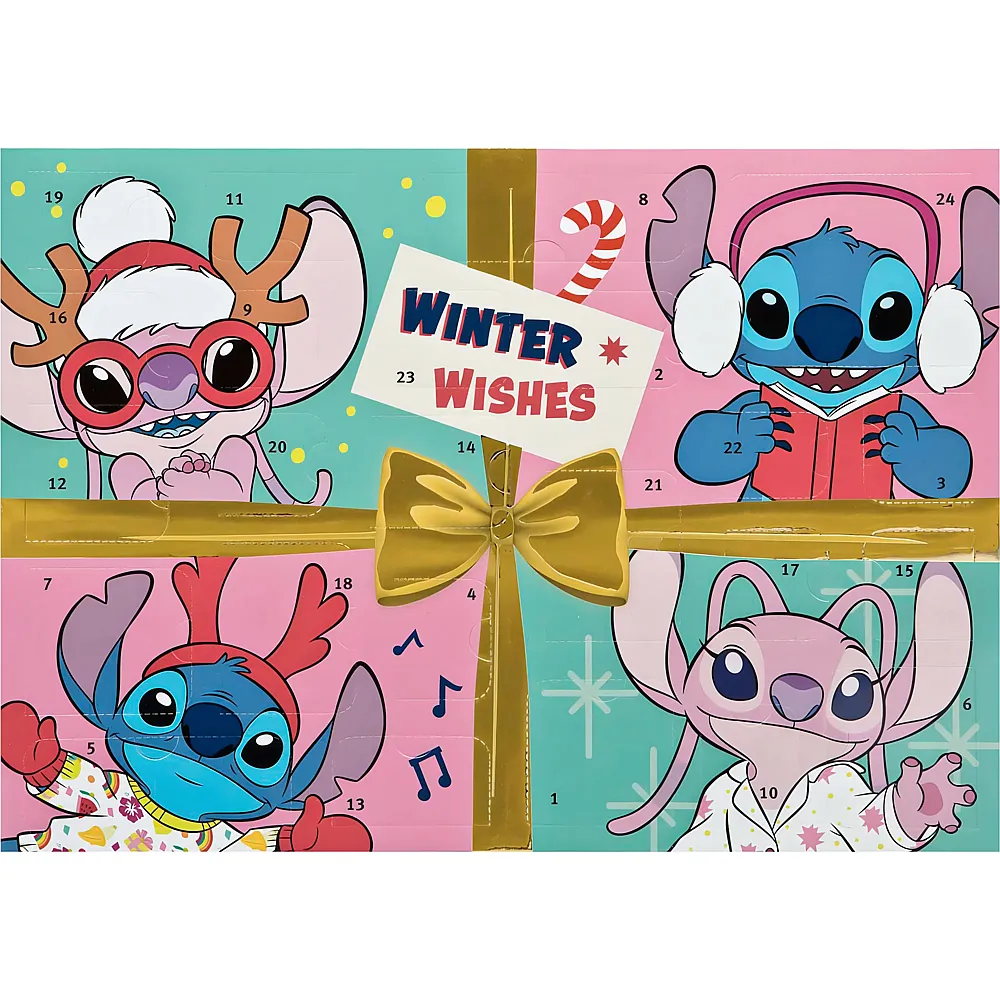 Undercover Lilo & Stitch Adventskalender 24 sch�ne �berraschungen