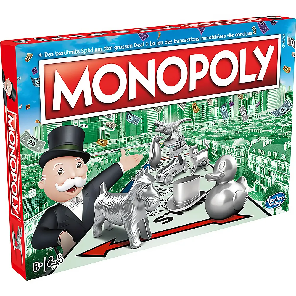 Hasbro Gaming Monopoly Classic Swiss Edition mult