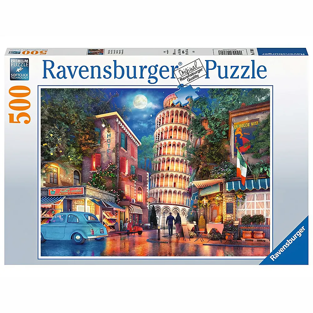 Ravensburger Puzzle Abends in Pisa 500Teile