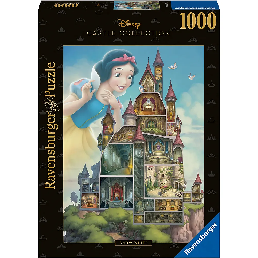 Ravensburger Puzzle Disney Princess Castle Collection Schneewittchen 1000Teile