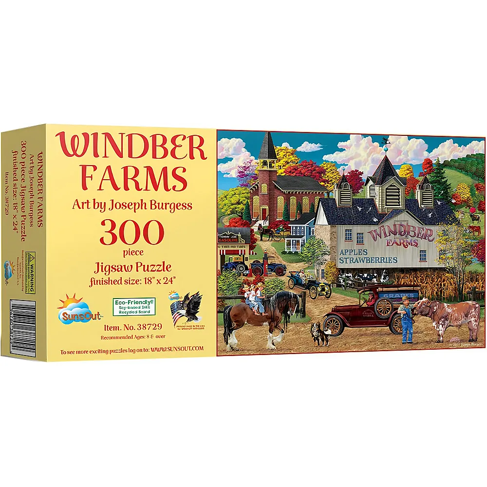 SunsOut Puzzle Joseph Burgess Windber Farms - 300 Teile