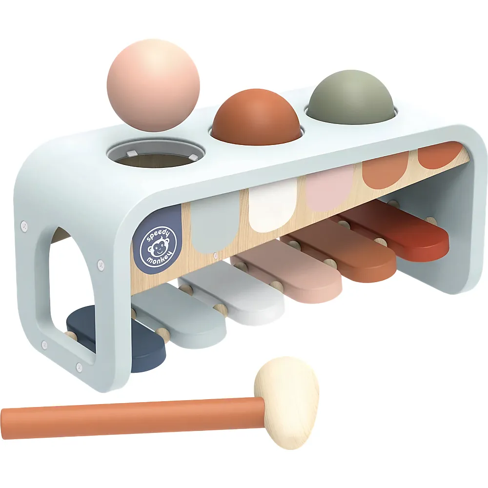 Speedy Monkey Xylophon Glockenspiel