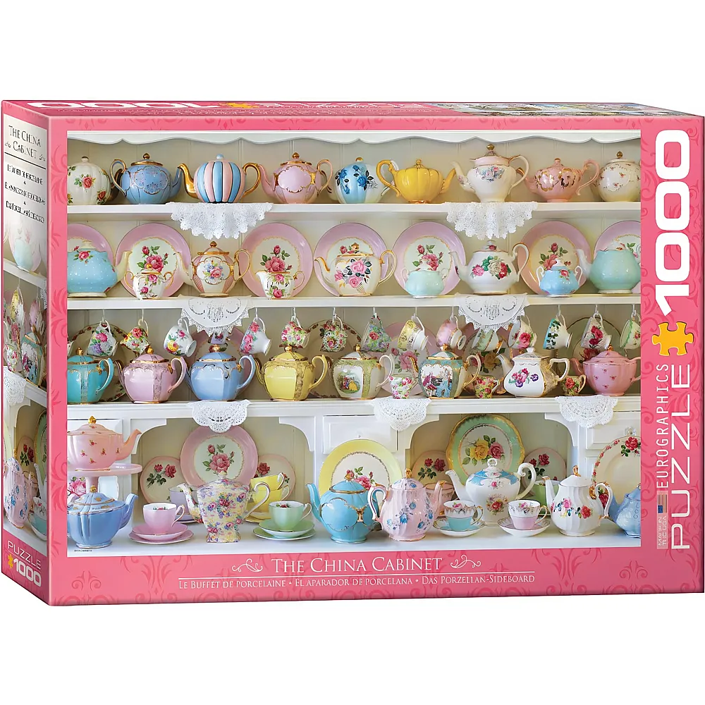 Eurographics Puzzle Das Porzellan-Sideboard - 1000 Teile