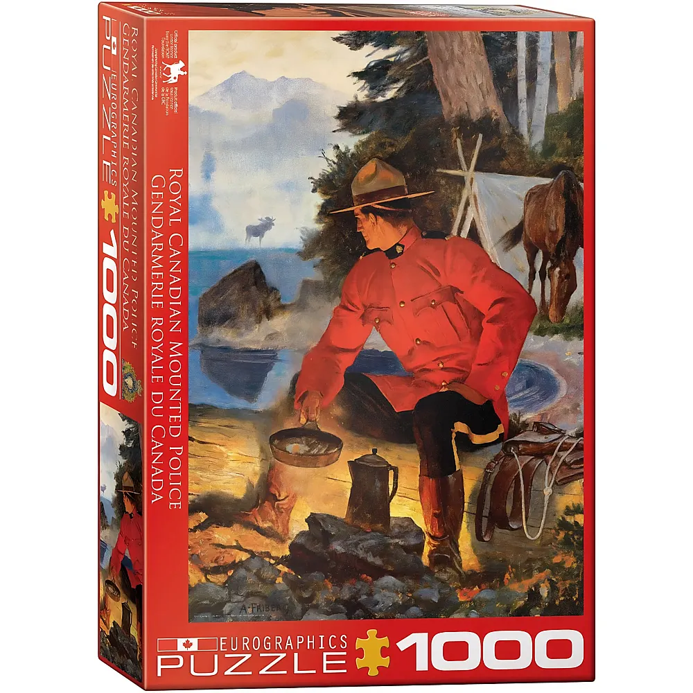 Eurographics Puzzle Morning Campfire - 1000 Teile