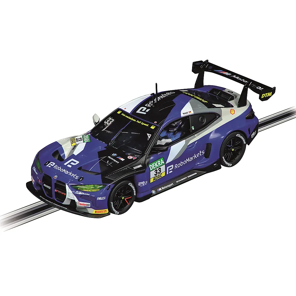 meinspielzeug - Carrera Digital 132 BMW M4 GT3, No.33 Schubert Motorsport DTM 2023 | Rennbahn Fahrzeuge