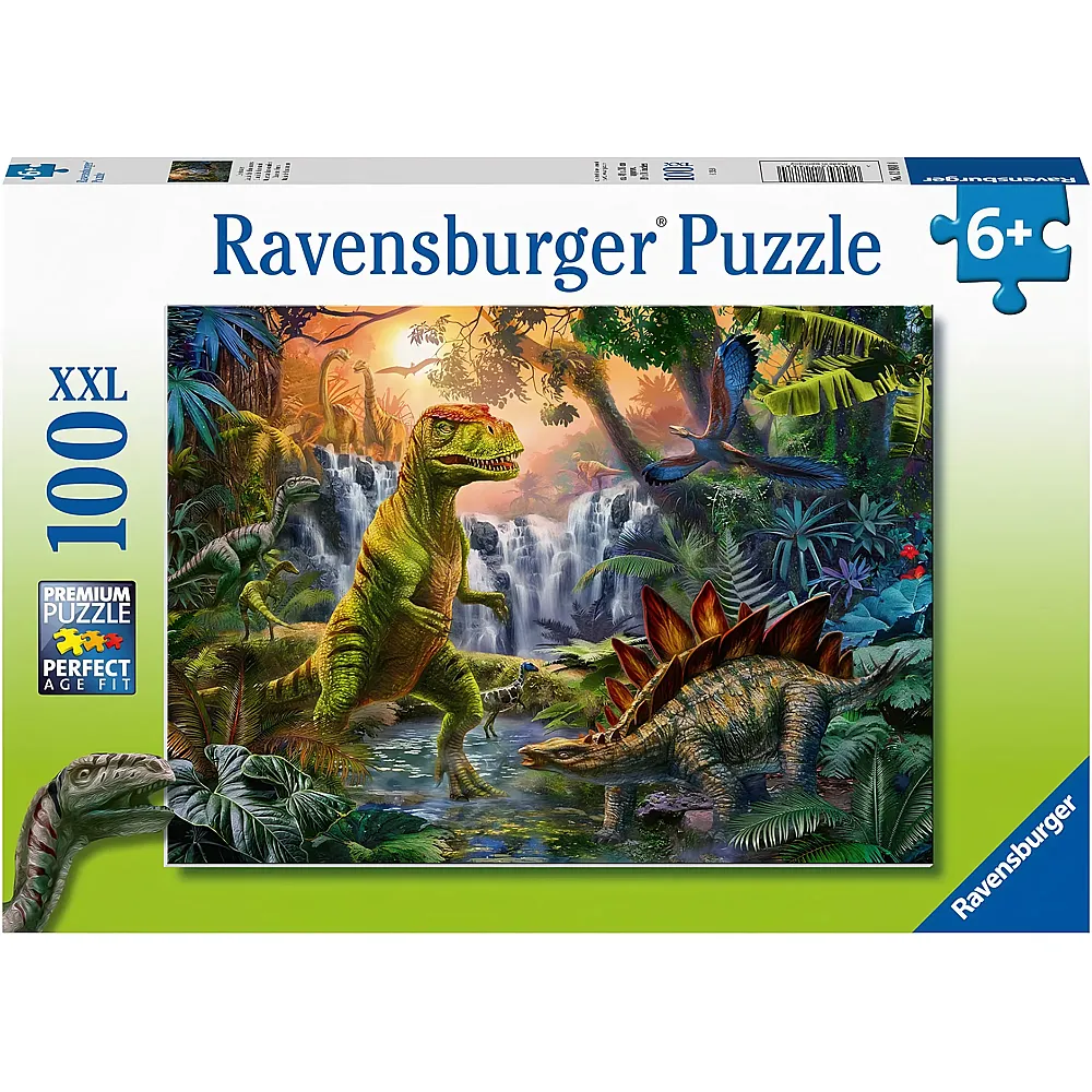 Ravensburger Puzzle Die Dinosaurier Oase - 100 Teile