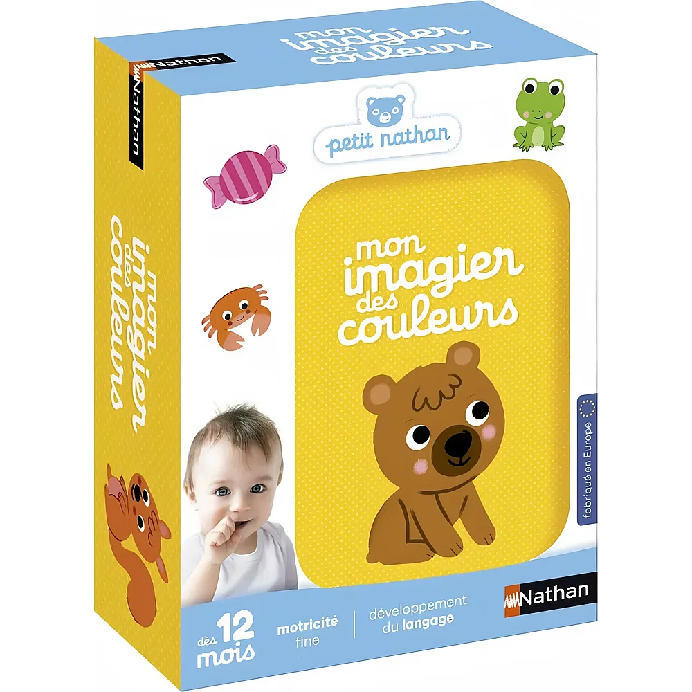 Petit Nathan Mon Imagier Des Couleurs