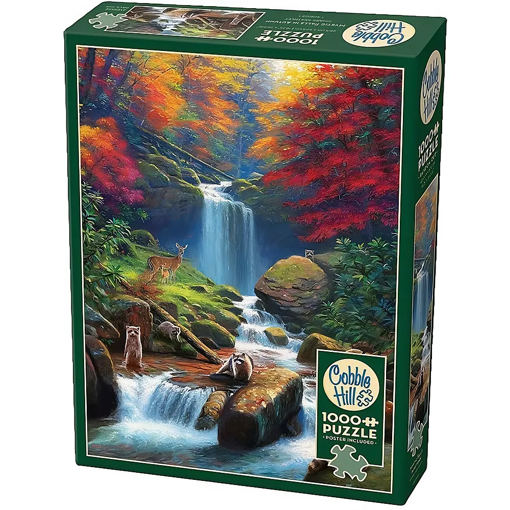 Cobble Hill Puzzle Mystic Falls in Autumn - 1000 Teile
