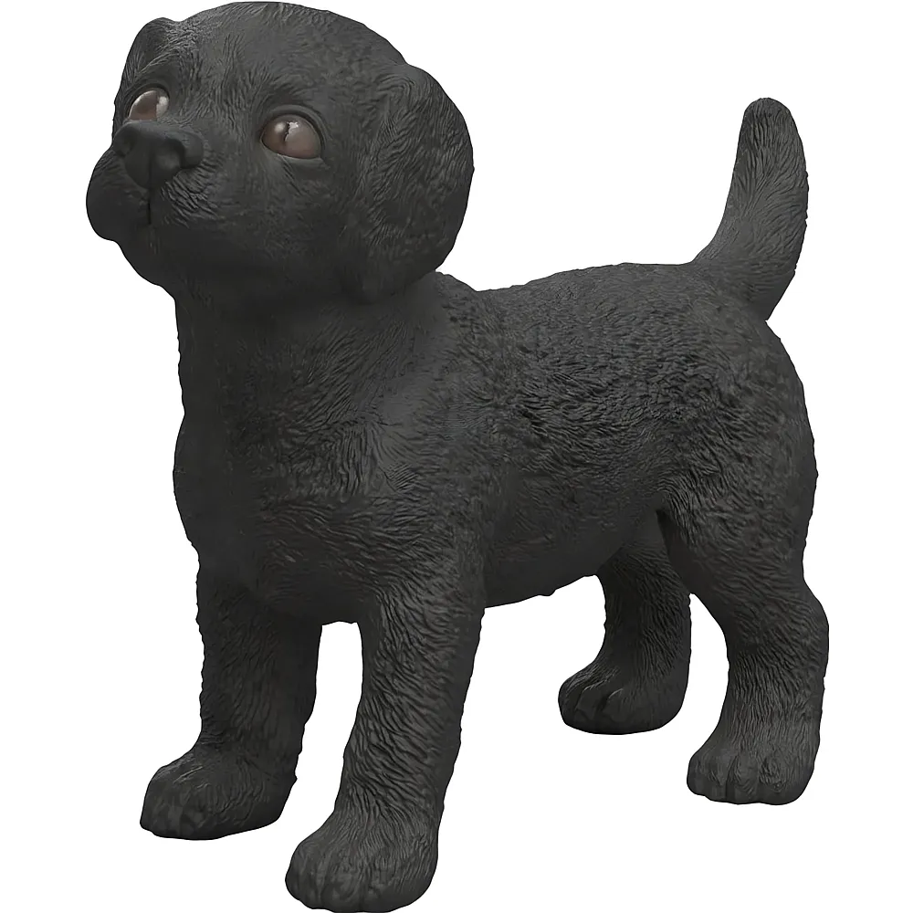 Schleich Farm World Black Labrador Retriever Puppy