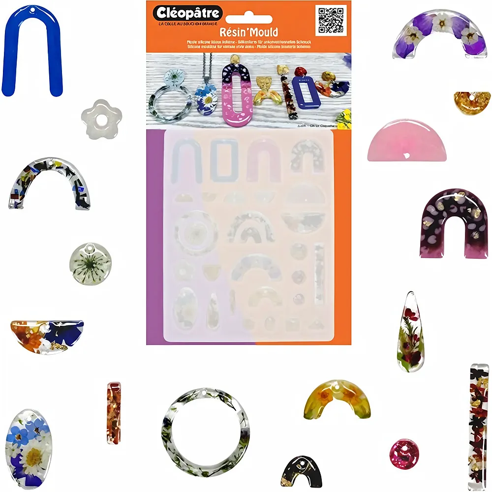 Cleopatre Silikonform Fr Transparenten Bhmischen Schmuck Fr Kunstha