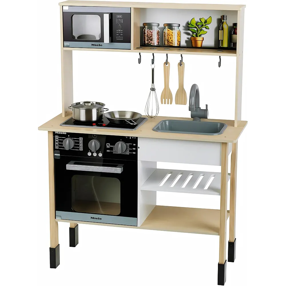 Theo Klein Miele - Spielzeugk�che, Holz MDF, midi