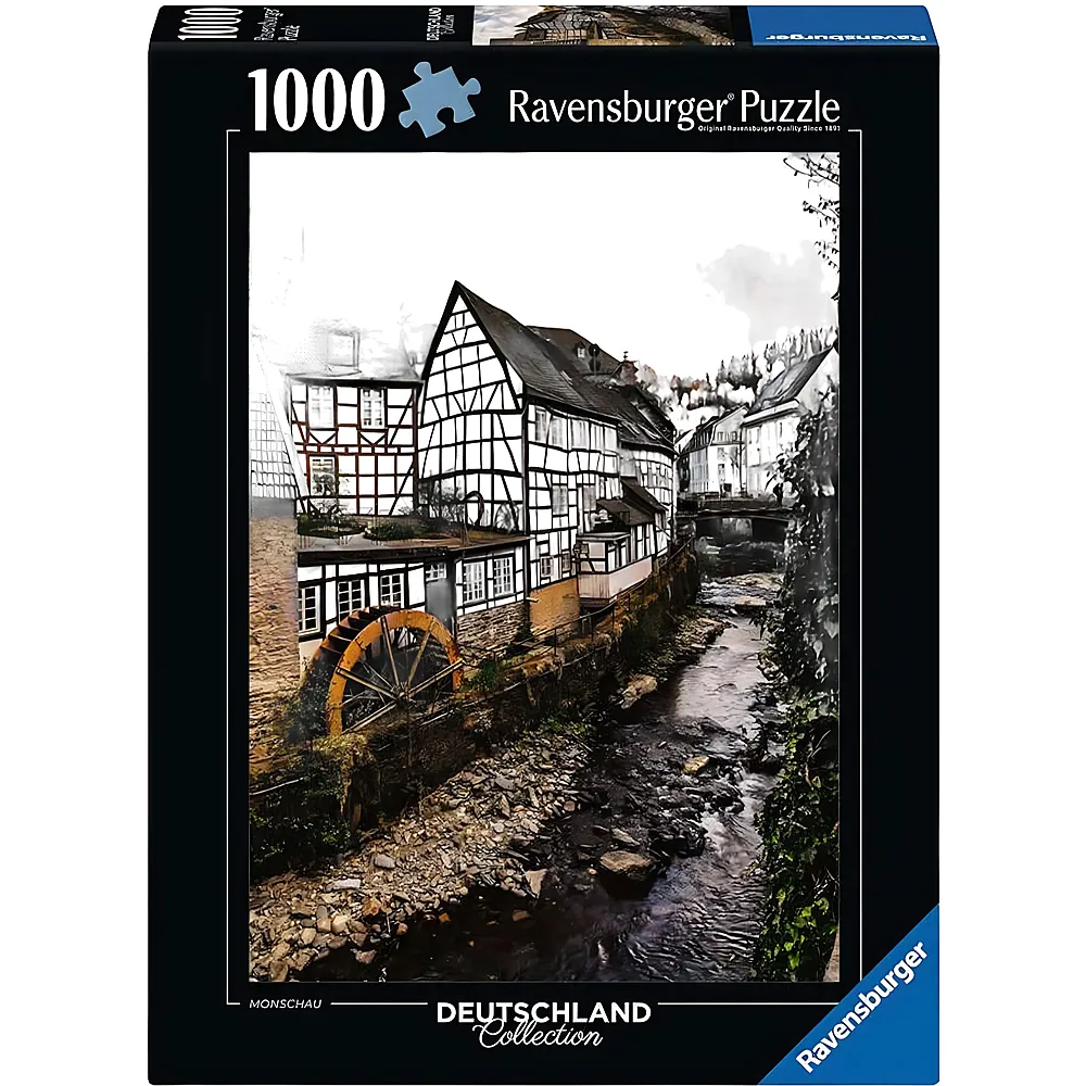 Ravensburger Puzzle Deutschland Collection Monschau in der Eifel - 1000 Teile