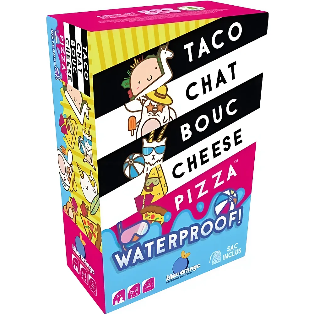 Blue Orange Taco Chat Bouc Cheese Waterproof FR - Suche