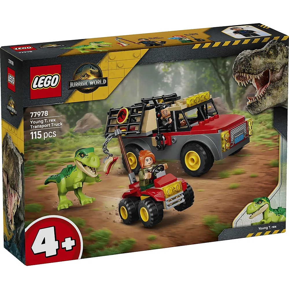 LEGO Jurassic World Transporter f�r den Jungen T.Rex 77978