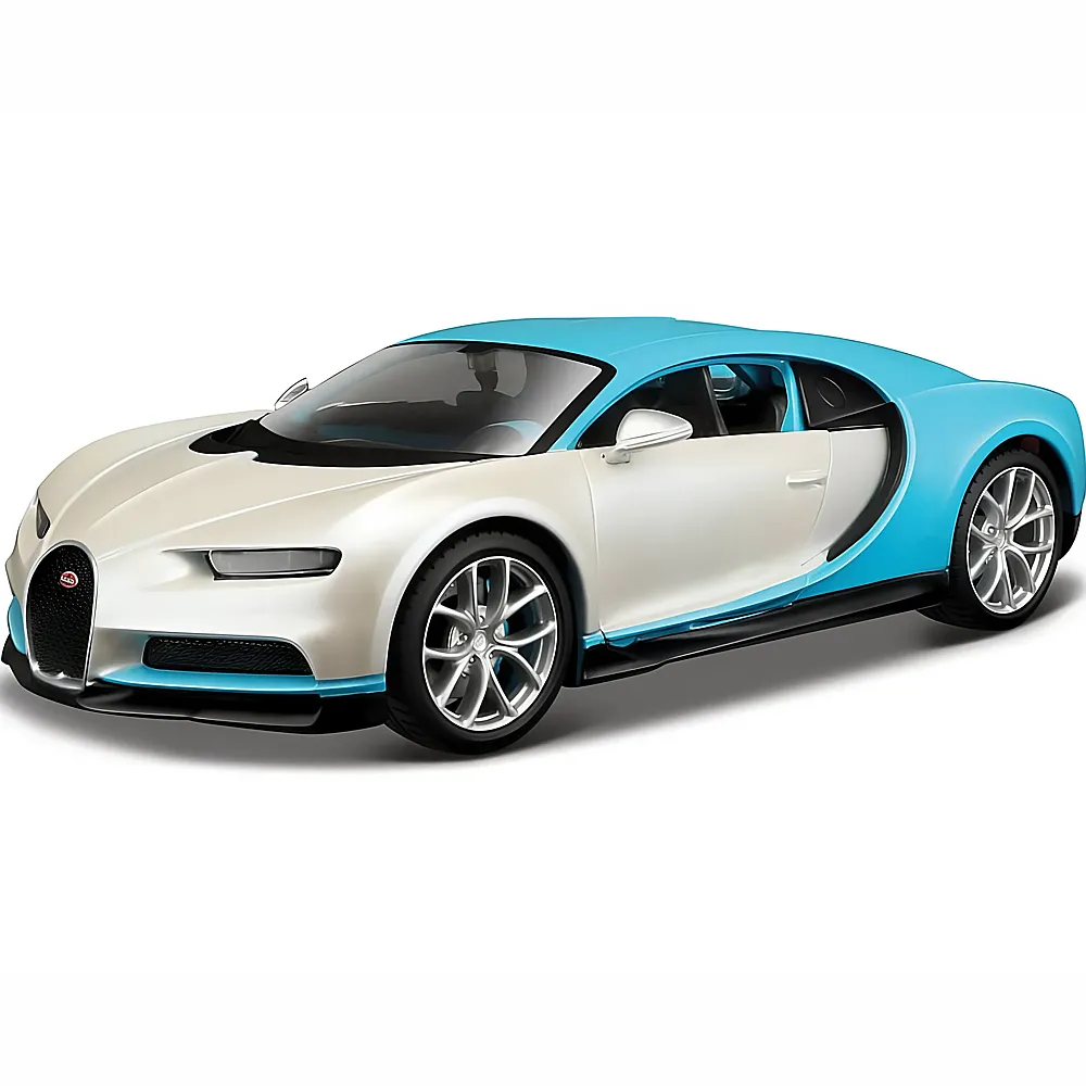 Maisto 1:24 Bugatti Chiron Blau/Weiss | Die-Cast Modelle