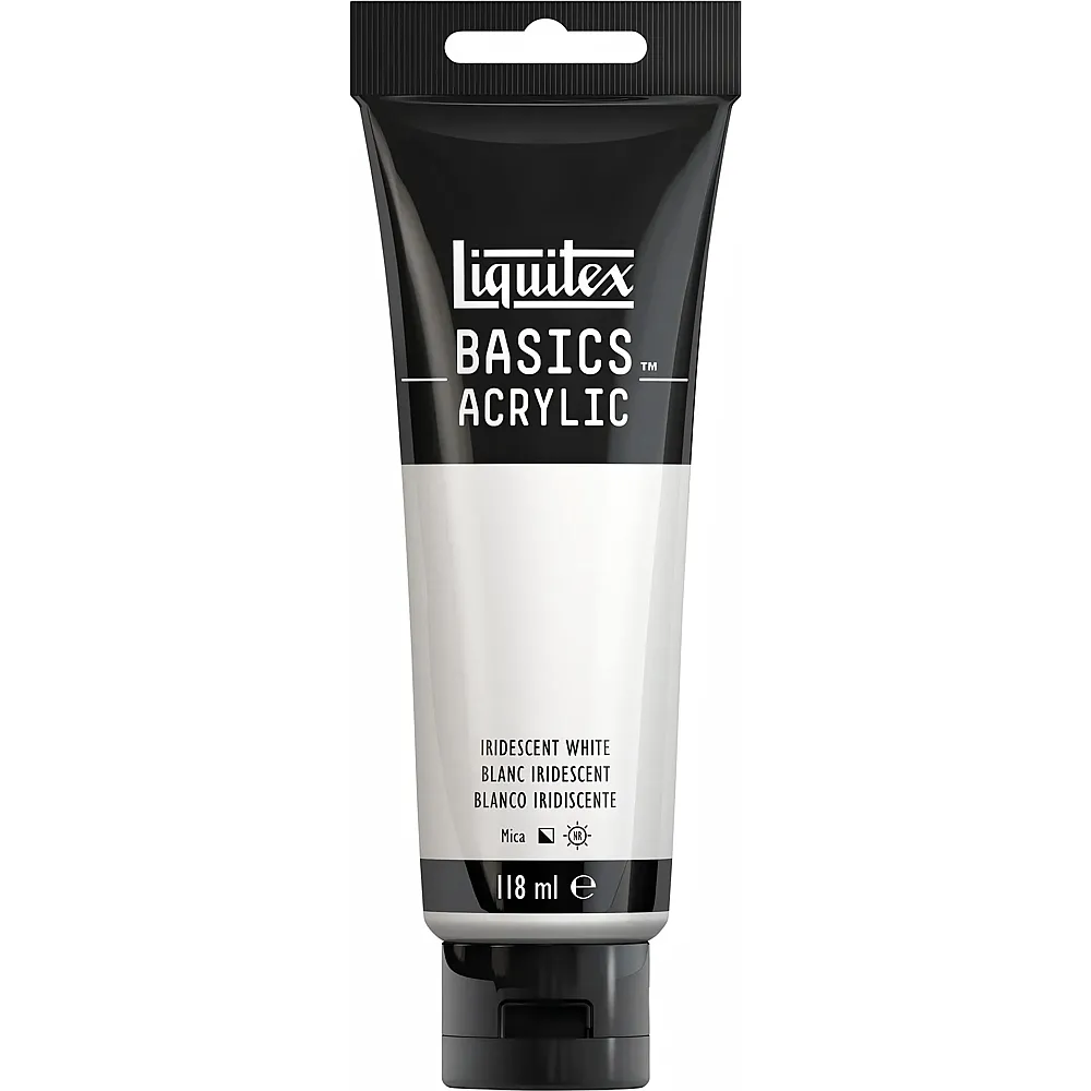 Liquitex Lqx Basics Acrylfarbe 118ml Tube Irisierendes Weiss - Suche