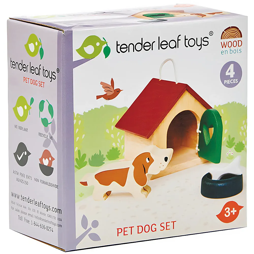 Tender Leaf Toys Puppenhaus Hund