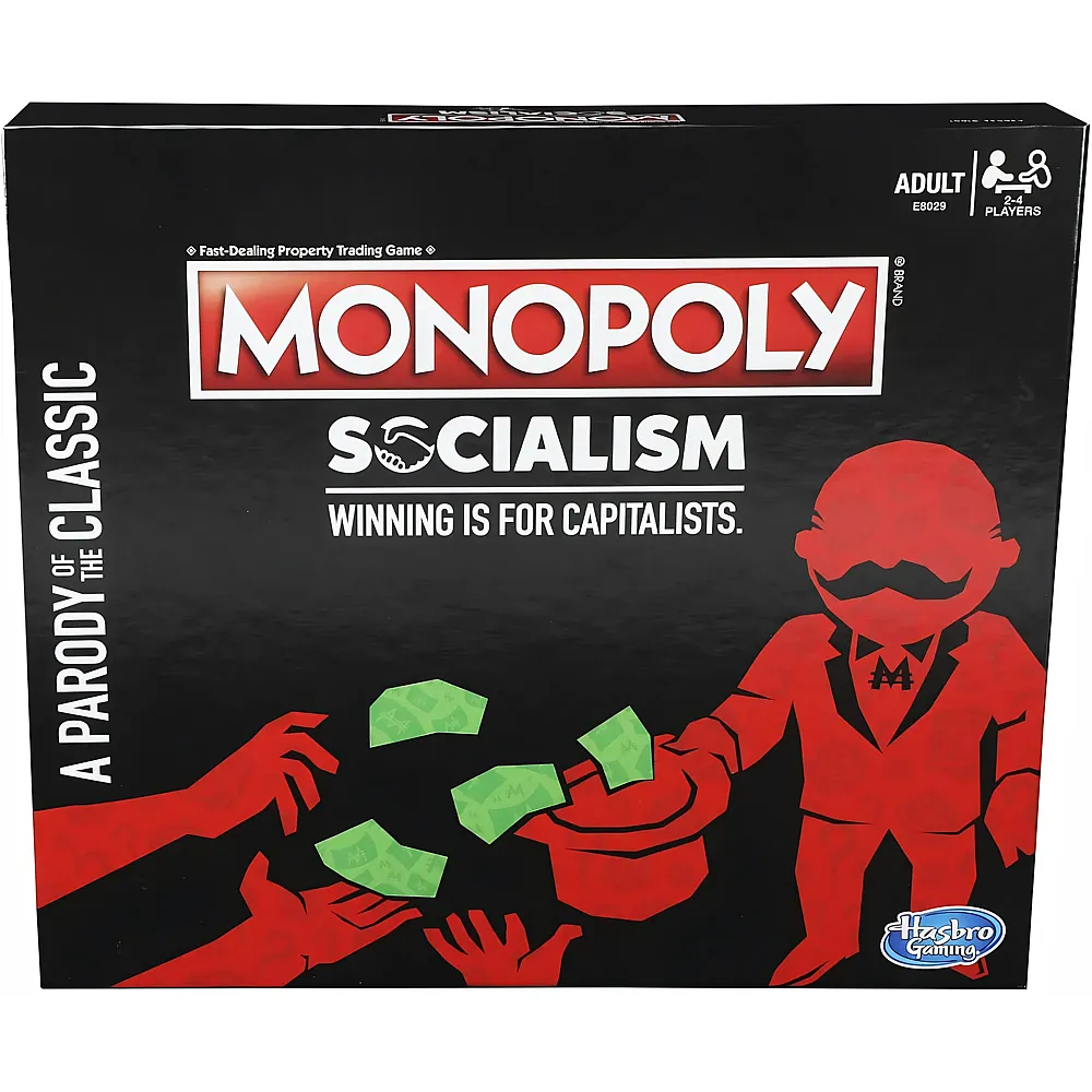 Hasbro Gaming Monopoly Socialism - Deutsch