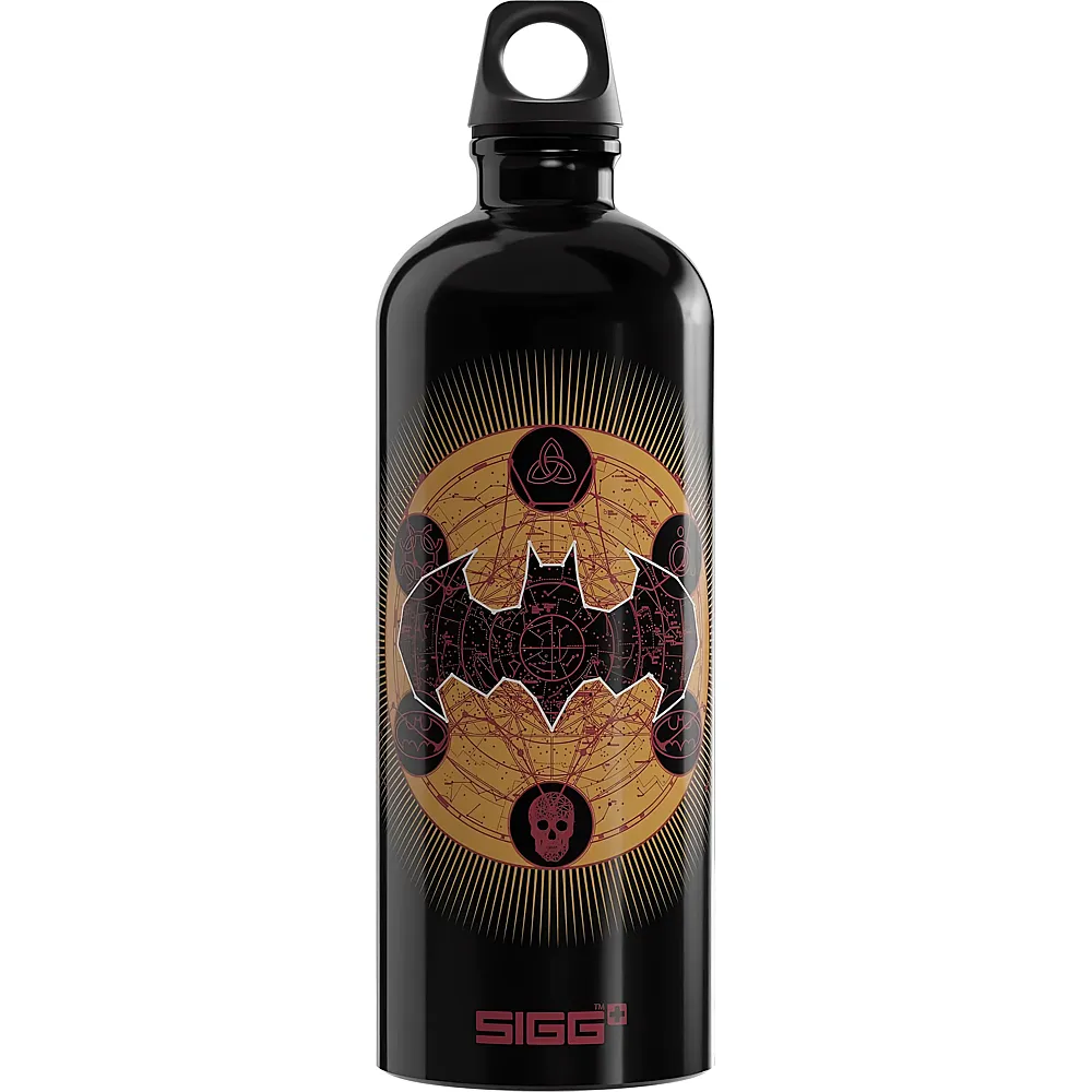 meinspielzeug - Sigg Traveller Trinkflasche Batman Classic Gold 1L | Essen & Trinken