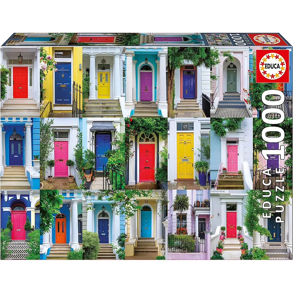 Educa Puzzle Tore von Notting Hill - 1000 Teile