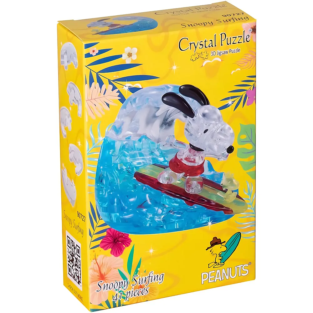 HCM Kinzel Crystal Puzzle - Snoopy Surfing