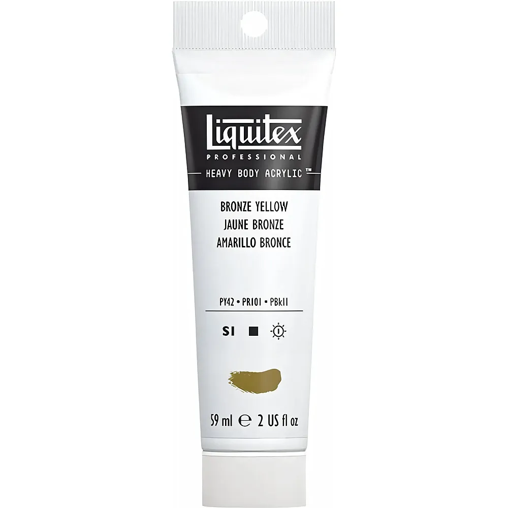 Liquitex Lqx Prof. Heavy Body Acrylfarbe 59ml Tube Bronzegelb - Suche