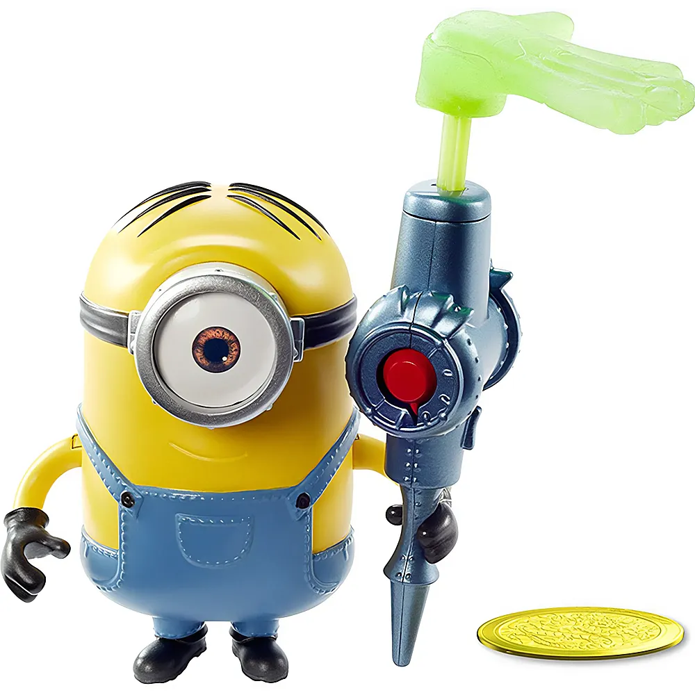 Mattel Mischief Makers Minions Kevin Sticky Hand 11cm