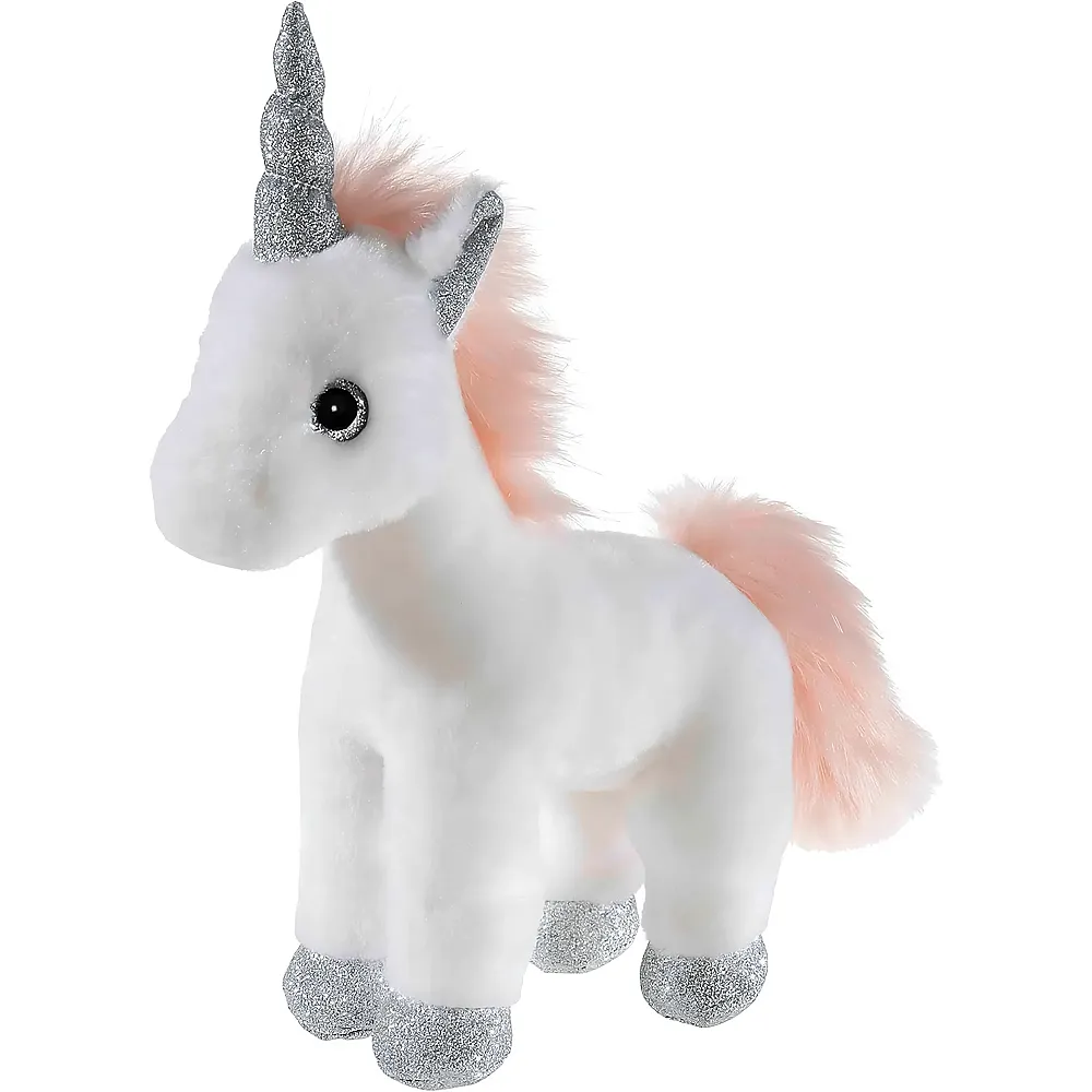 meinspielzeug - Heunec Einhorn stehend mit Glitzer - 28 cm | Pferde Pl�sch