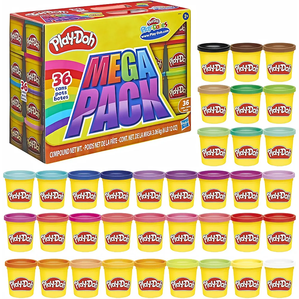 Play-Doh 36er Mega Pack