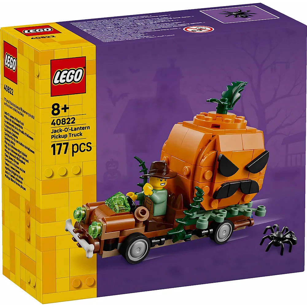 LEGO Iconic Pickup mit Halloweenk�rbis 40822